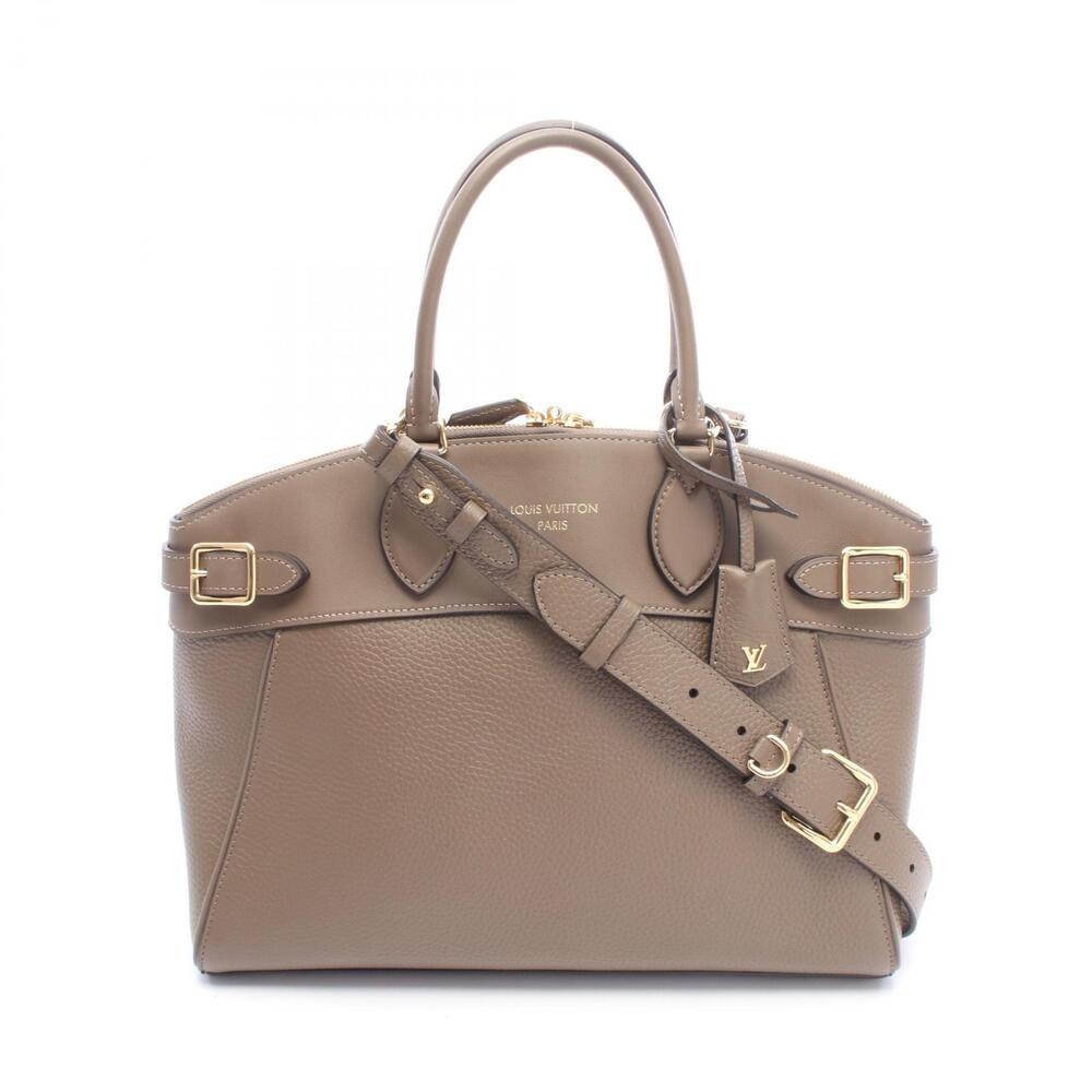 Louis Vuitton Vendome Top Handle Bag Taurillon Leather Gray